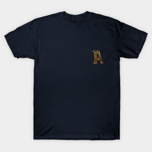 A letter name tech people T-Shirt